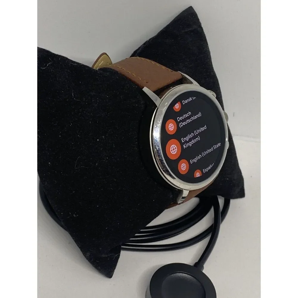 Fossil Gen 4 Authentic Digital Dial Smart Watch Custom Band FTW6014 AB180